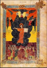 Domingo V de Adviento ("Gran Teofan�a", Beato de Urgell, Ms 26 f� 19, año c. 975 )
