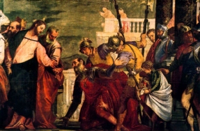 Domingo III de Cotidiano. ("Jesús y el centurión.quot; Paolo Veron�s, 1570-75. Museo del Prado)