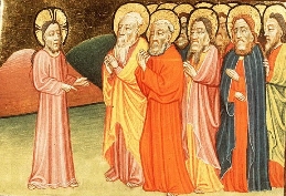Domingo V de Cotidiano. ("Cristo enseñando a sus discípulos" Alexander Master. La Haya, Koninklijke Bibliotheek, 1430)