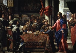 Domingo XIII de Cotidiano. ("La vocación de san Mateo" Juan de Pareja, 1661, Museo del Prado)