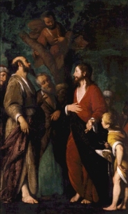 Domingo XXVII de Cotidiano. ("La conversión de Zaqueo; Bernardo Strozzi, 1581-1644. Museo de Bellas Artes, Nantes)