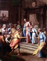 Domingo V de Pascua. ("Resurrección de la hija de Jairo". Giulio Procaccini. Palacio Real de Riofrío (1574- 1625))