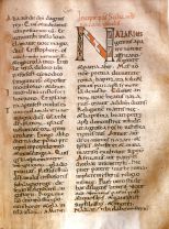 Pasionario, siglo X. Toledo, Biblioteca Capitular, (48, 16, f. 120r).