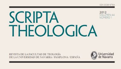 Fragmento portada Scripta Theologica 44