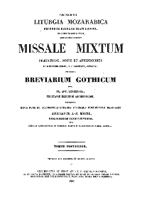Breviarium Gothicum. Descarga
