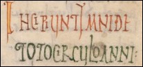 Breviarium mozarabum. Mss/10001, f.I
